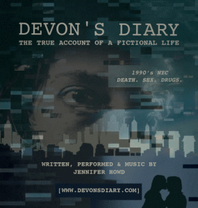 Devon's Diary Flyer